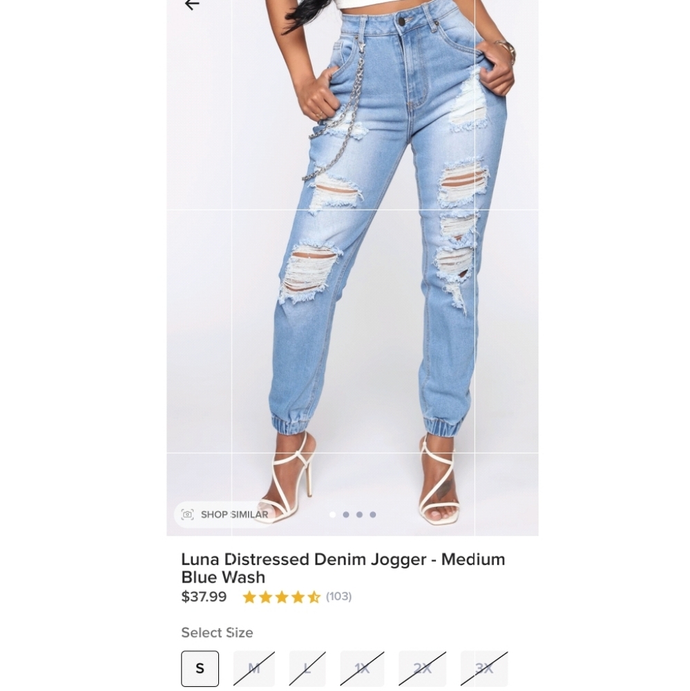 Size small Fashion Nova pants/ joggers